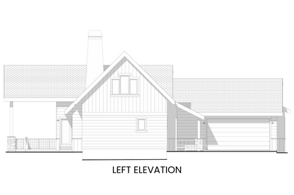 Cabin-Plan-with-Front-Porch-for-Sites-with-a-Rear-View-Left-Elevation-Rocky-Mountain-Plan-Company-Lake-Agnes