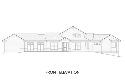 Country-Craftsman-Lodge-Plan-with-Lower-Level-Expansion-Suited-For-Wide-Lots-Front-Elevation-Rocky-Mountain-Plan-Company-Boreas-Pass