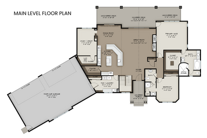 Craftsman-Lodge-with-Six-Bedrooms-for-Acreage-Main-Level-Floor-Plan-Rocky-Mountain-Plan-Company-Box-Elder