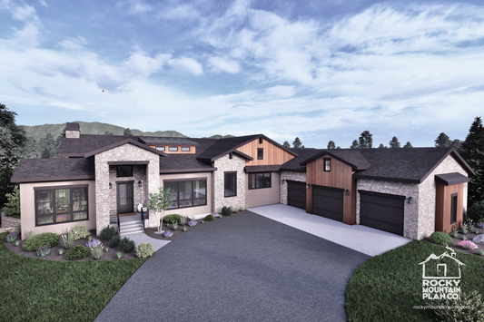 Luxurious-House-Plan-with-Gourmet-Kitchen-and-Working-Pantry-Exterior-Rocky-Mountain-Plan-Company-Stanley-Peak