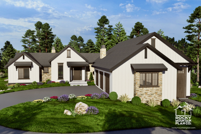 Luxurious-Modern-Farmhouse-Plan-with-RV-Garage-Exterior-Rocky-Mountain-Plan-Company-Prickly-Rose