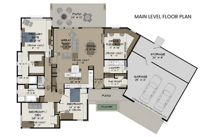 Mid-Century-Modern-Ranch-House-Plan-Main-Level-Floor-Plan-Rocky-Mountain-Plan-Company-Sunflower