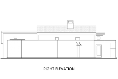 Mid-Century-Modern-Ranch-House-Plan-Right-Elevation-Rocky-Mountain-Plan-Company-Sunflower