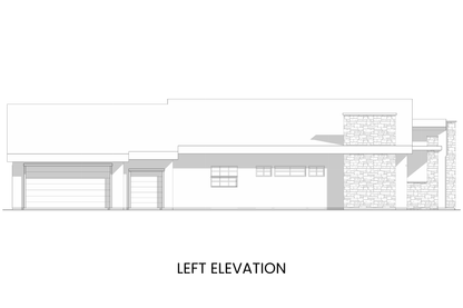 Modern-Courtyard-Ranch-Plan-Left-Elevation-Rocky-Mountain-Plan-Company-Dawn-Redwood
