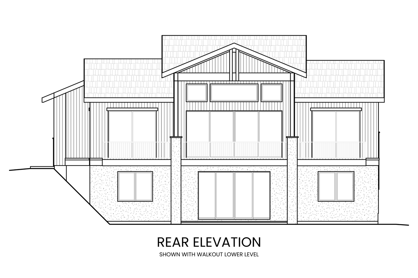 Expansive 400 sq ft deck, partially covered, maximizing outdoor living and scenic views.