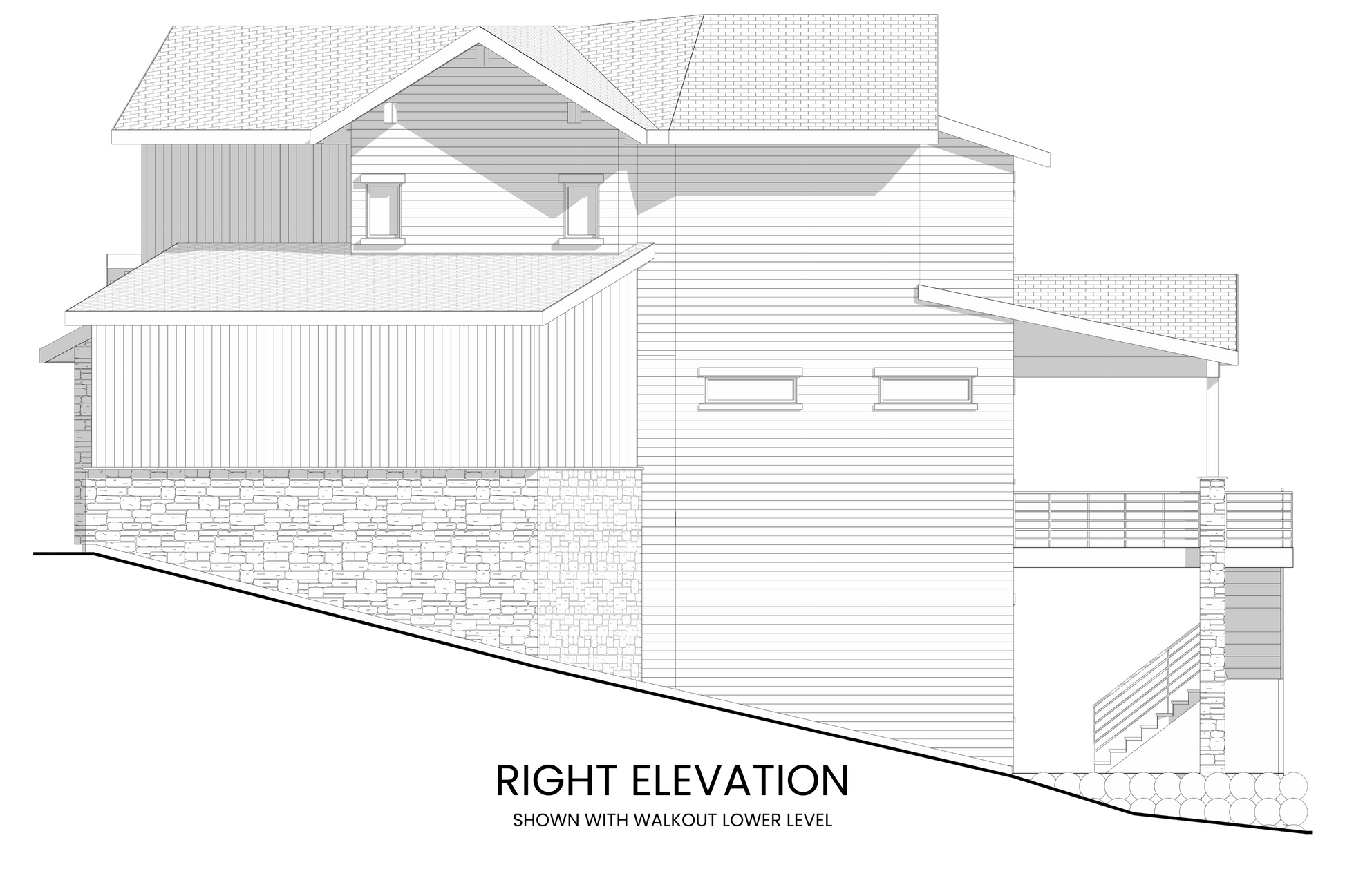 Modern-House-Plan-with-Four-Bedrooms-Right-Elevation-Rocky-Mountain-Plan-Company-Citadel-Peaks