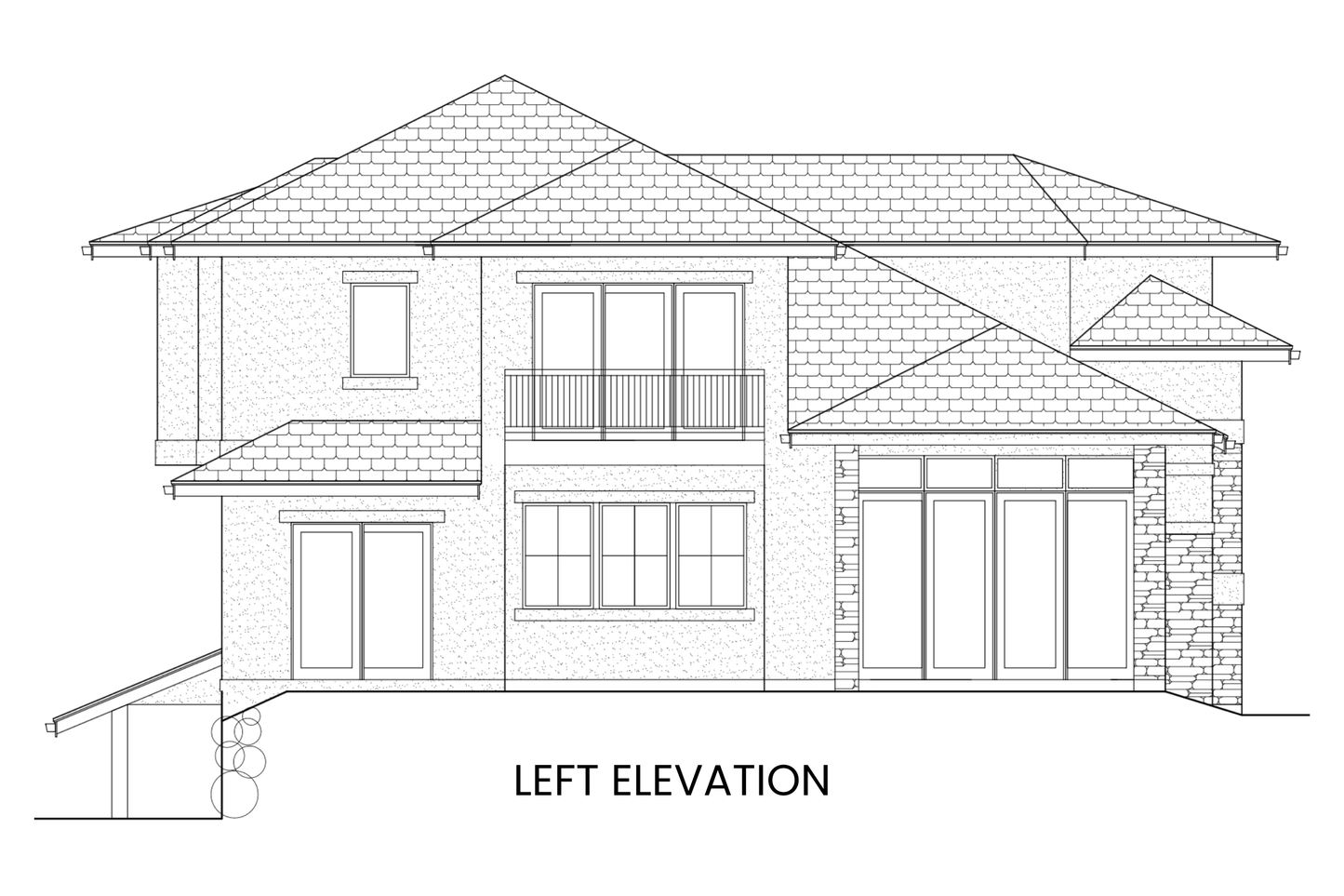 Modern-Prairie-Two-Level-Plan-Left-Elevation-Rocky-Mountain-Plan-Company-Cathedral-Lake