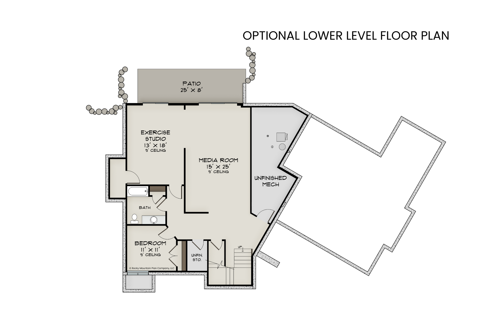Modern-Prairie-Two-Level-Plan-Lower-Level-Floor-Plan-Rocky-Mountain-Plan-Company-Cathedral-Lake