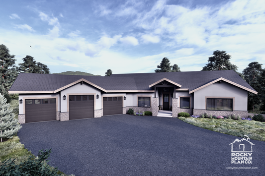 Three-Bedroom-Open-Floor-Plan-with-Lower-Level-Expansion-Exterior-Rocky-Mountain-Plan-Company-Dudley-Lake