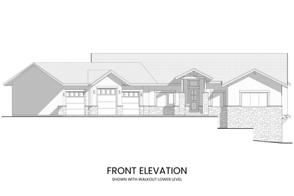 Three-Bedroom-Open-Floor-Plan-with-Lower-Level-Expansion-Front-Elevation-Rocky-Mountain-Plan-Company-Dudley-Lake