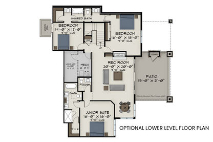Ultimate-Vacation-Lodge-Plan-with-Guest-Suites-Lower-Level-Floor-Plan-Rocky-Mountain-Plan-Company-Meadow-Creek