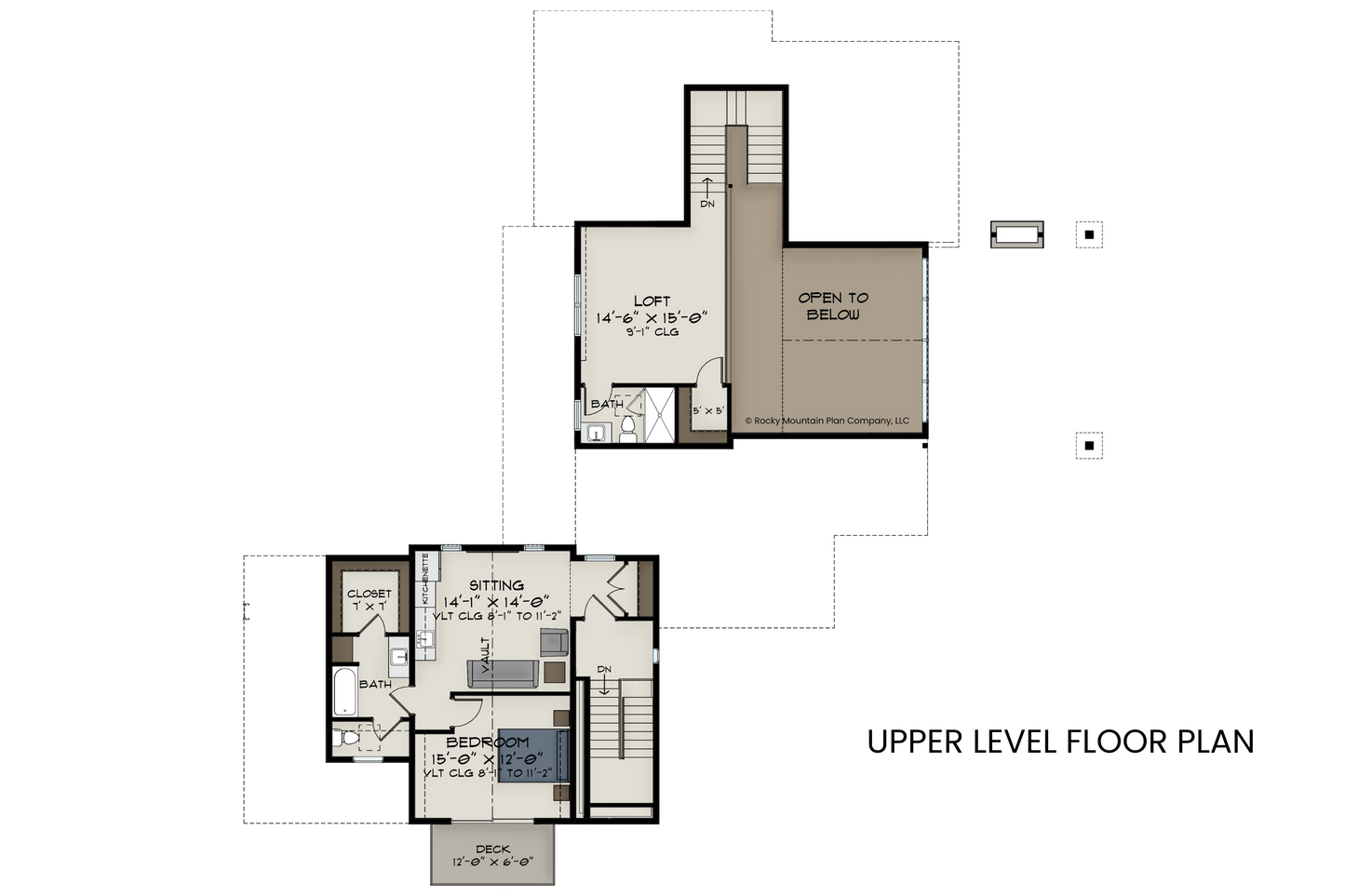 Ultimate-Vacation-Lodge-Plan-with-Guest-Suites-Upper-Level-Floor-Plan-Rocky-Mountain-Plan-Company-Meadow-Creek